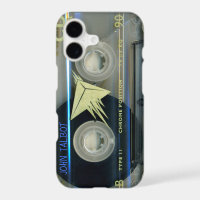 Retro T5 Audiotape mixtape Cassette Name iPC Case-