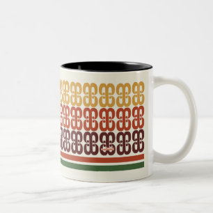 Retro Taco Shop Pattern Mug