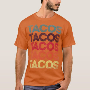 Retro Tacos Vintage Taco Tuesday Mexican T-Shirt
