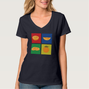 Retro Tangerine Outfit Love Mandarin Orange Citrus T-Shirt