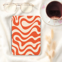 Retro Tangerine Waves