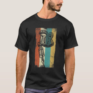Retro Tattoo Artis Ink Tat Machine T-Shirt