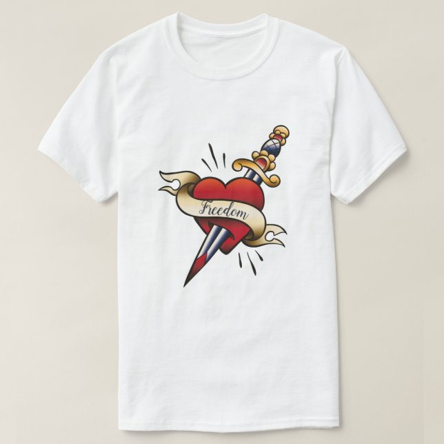 Retro Tattoo T-Shirt (Design Front)
