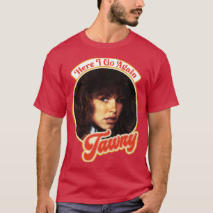 Retro Tawny Kitaen Here I Go Again Tribute T-Shirt