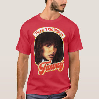 Retro Tawny Kitaen Here I Go Again Tribute T-Shirt
