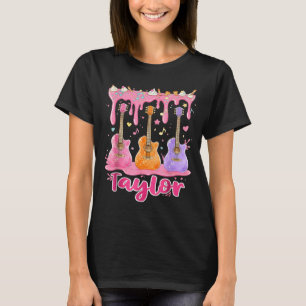 Retro Taylor Ice Cream Dripng Groovy 80's Women Me T-Shirt