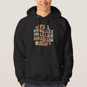 Retro Teacher Its A Good Day To Learn Something Ne Hoodie