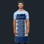 Retro teacher modern blue red stylish tote bag apr apron<br><div class="desc">Retro teacher modern blue,  red,  orange and yellow stylish 80's vintage design man male teacher fun gift.</div>