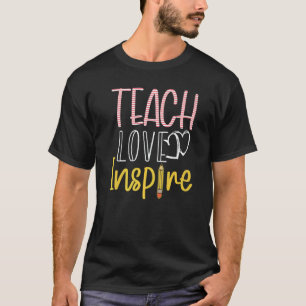 Retro teachers who are inspired by back to school  T-Shirt