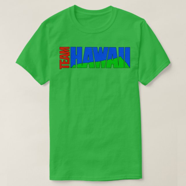 Retro Team Hawaii 1977 TShirt (Design Front)