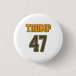 Retro Team Trump 47 Vintage 3 Cm Round Badge