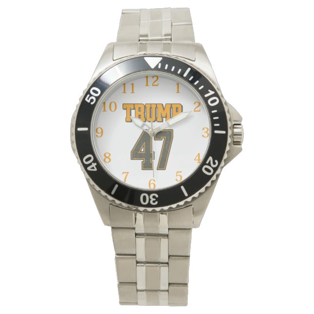 Retro Team Trump 47 Vintage Watch (Front)
