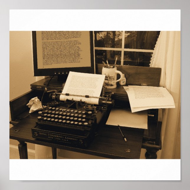 Retro Tech Poster (Front)