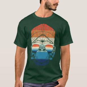 Retro Techno Monkey T-Shirt