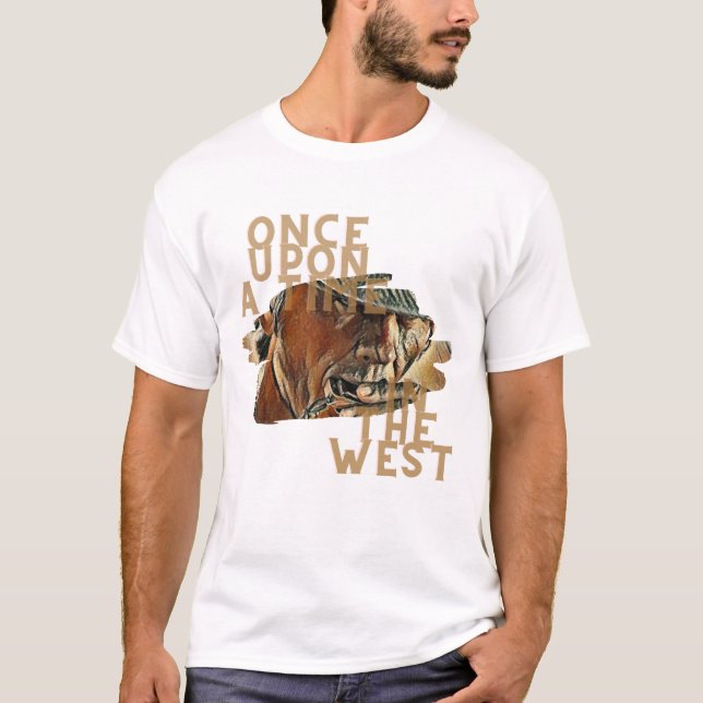 Retro tee - Once Upon A Time In The West fan club (Front)