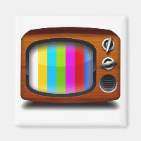 Retro television TV test pattern