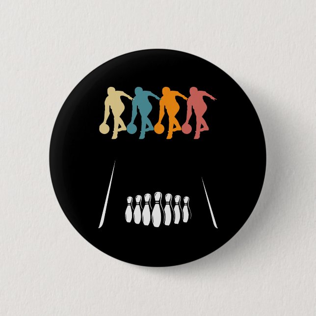 Retro Ten 10 Pin Bowling Team Costume Funny Bowler (Front)
