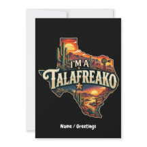 Retro Texas Desert Sunset 'I'm a Talafreako'