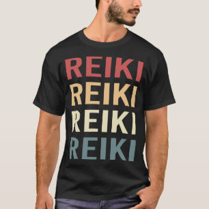 Retro Text Reiki T-Shirt