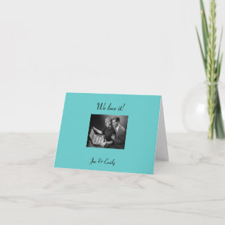 Retro Thank You Cards - Wedding Gifts