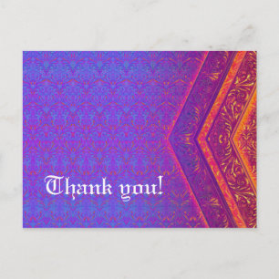 Retro Thank you! - Special Postcard