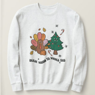Retro Thanksgiving Christmas Sweatshirt
