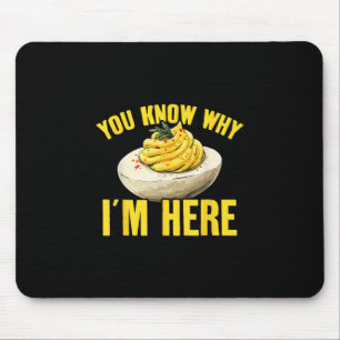 Retro Thanksgiving Dinner You Know Why I'm Here De Mouse Mat