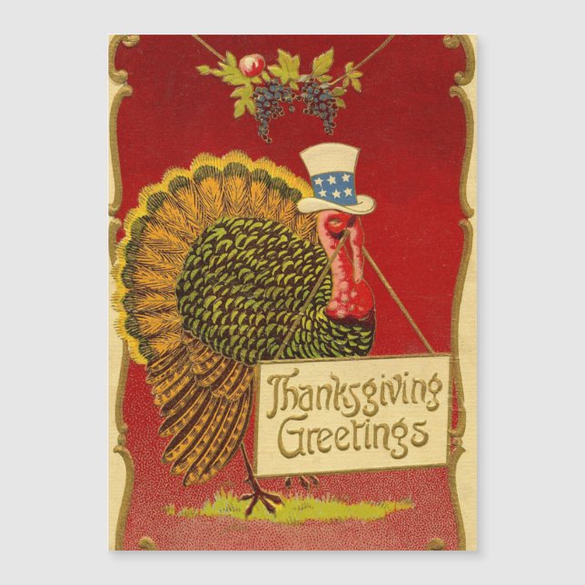 Retro Thanksgiving Turkey (Front)