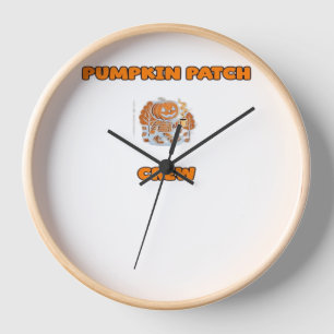 Retro Thanksgiving Turkey – Fall Harvest Design Ov Clock