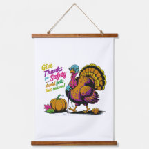 Retro Thanksgiving Turkey Safety – Give Thanks