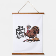 Retro Thanksgiving Turkey Safety – Give Thanks