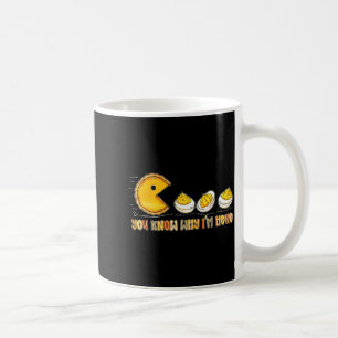 Retro Thanksgiving You Know Why I'm Here Deviled E Coffee Mug