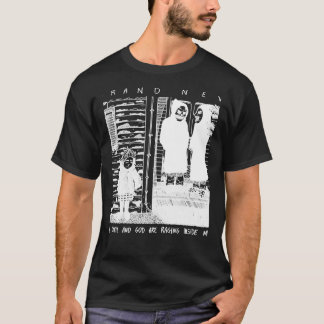 Retro The Devil And God Are Raging Inside Me Gift  T-Shirt