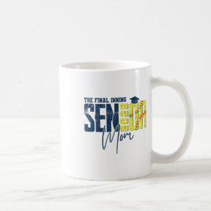 Retro The Final Inning Senior Softll Mom, Cl Of 20 Coffee Mug