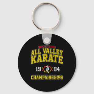 Retro The Karate Vintage All Valley Karate Champio Key Ring