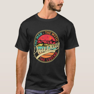 Retro The Man The Myth The Legend Pawpaw Father's T-Shirt