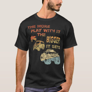 Retro The More I Play With It  T-Shirt