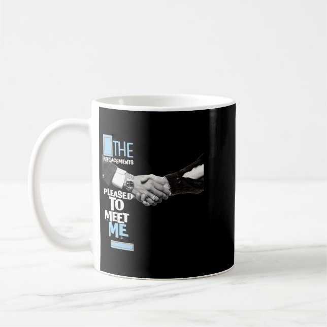 Retro The Replacements Band Rock Gift For Fans Coffee Mug (Left)