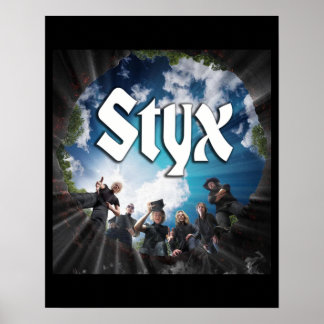 Retro The STYX Band Classic Music Gift for Fans Poster
