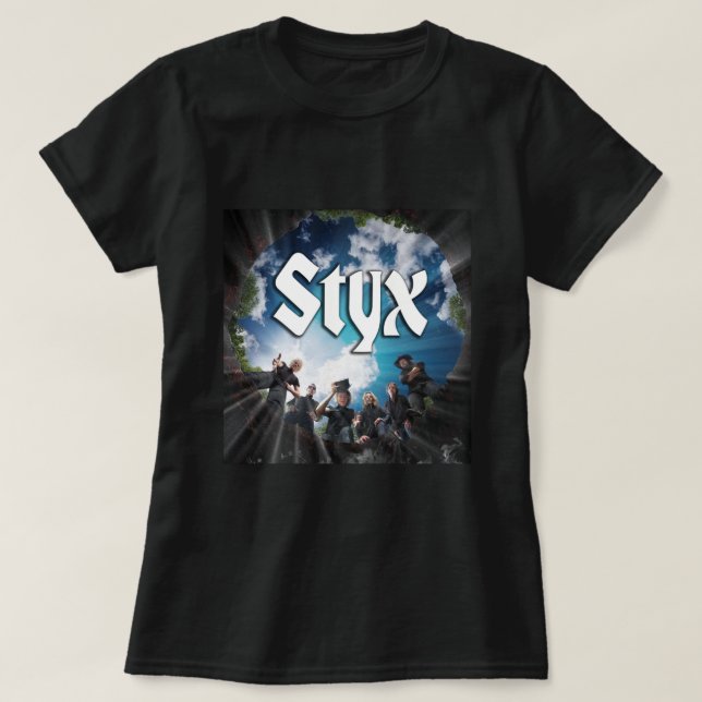 Retro The STYX Band Classic Music Gift for Fans T-Shirt (Design Front)