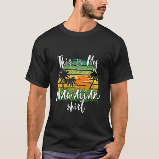 Retro This Is My Hawaiian Apparel Sunset T-Shirt