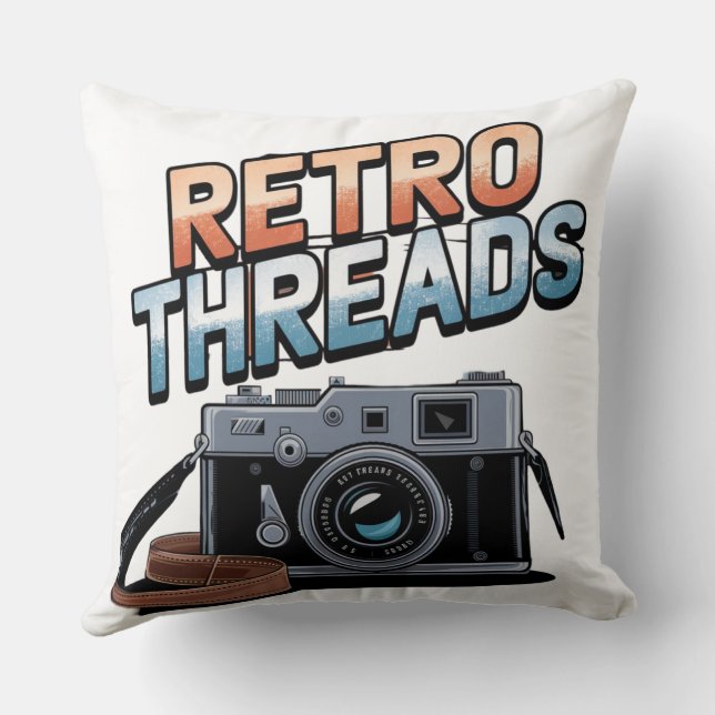 Retro Threads Cushion (Back)