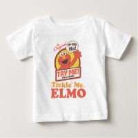 Retro Tickle Me Elmo Waving Graphic