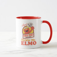 Retro Tickle Me Elmo Waving Graphic