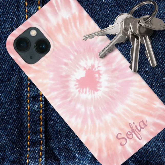 Retro Tie Dye Heart Signature  Case-Mate iPhone Case (Creator Uploaded)