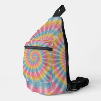 Retro Tie-Dye  Sling Bag