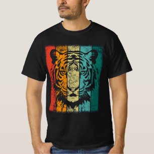 Retro Tiger Face T-Shirt