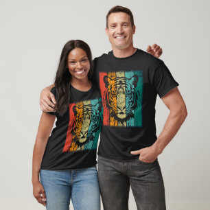 Retro Tiger Face T-Shirt