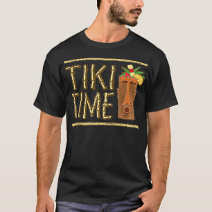 Retro Tiki Bar Design  T-Shirt