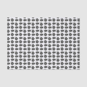 Retro Tiki Pattern Tissue Paper